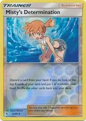 Misty's Determination [Reverse Holo] #62