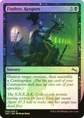Finders, Keepers [Foil]
