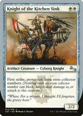 Knight of the Kitchen Sink [B]