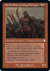 Farid, Enterprising Salvager
