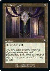Orzhov Signet
