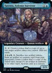 Tawnos, Solemn Survivor [Extended Art Foil]