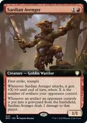 Sardian Avenger [Extended Art]