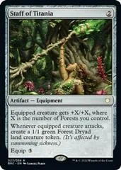 Staff of Titania [Foil]