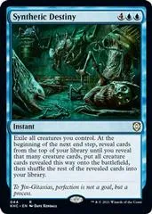 Synthetic Destiny