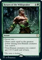 Return of the Wildspeaker
