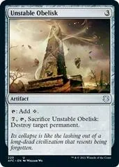 Unstable Obelisk