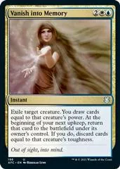 Vanish into Memory
