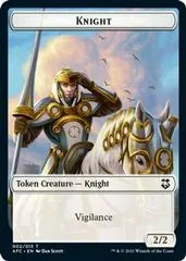 Knight // Saproling #2