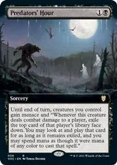 Predators' Hour [Extended Art]