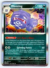 Weezing [Reverse Holo] #110