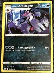 Galarian Obstagoon [No Eevee Stamp] #SWSH193