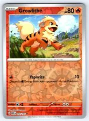 Growlithe [Reverse Holo] #58
