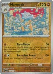 Marowak [Reverse Holo] #105