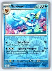 Vaporeon [Reverse Holo] #134