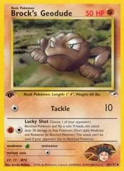 Brock's Geodude [1st Edition] #38
