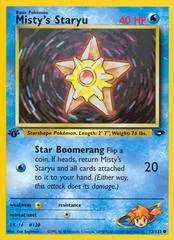 Misty's Staryu [1st Edition] #92