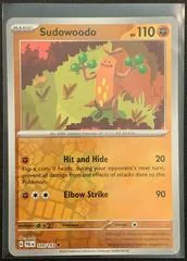 Sudowoodo #109