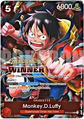 Monkey.D.Luffy [Winner] ST01-012