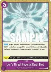 Lion's Threat Imperial Earth Bind ST05-016