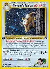 Giovanni's Persian [1st Edition] #8