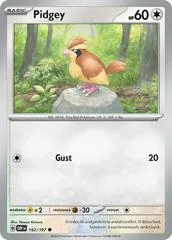 Pidgey [Reverse Holo] #162