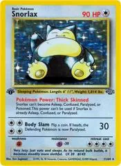 Snorlax [1st Edition] #11