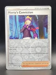 Morty's Conviction [Reverse Holo] #155