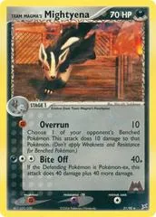 Mightyena [Reverse Holo] #21