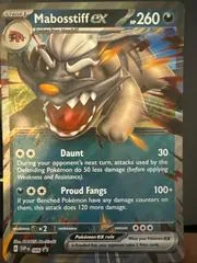 Mabosstiff Ex [Jumbo] #86