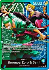 Roronoa Zoro & Sanji ST12-001