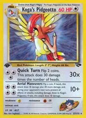 Koga's Pidgeotto [1st Edition] #27