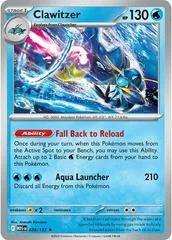 Clawitzer [Reverse Holo] #38