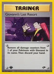 Giovanni's Last Resort [1st Edition] #105