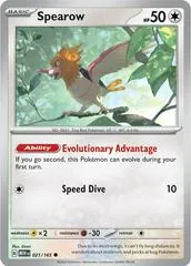 Spearow [Reverse Holo] #21