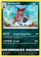 Krookodile [Reverse Holo] #116
