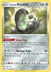 Galarian Stunfisk [Reverse Holo] #132