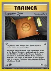 Narrow Gym [1st Edition] #124