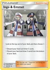 Ingo & Emmet [Reverse Holo] #144