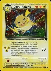 Dark Raichu [1st Edition] #83