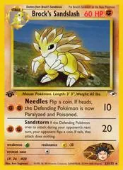 Brock's Sandslash [1st Edition] #23