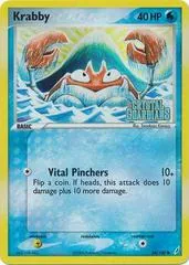 Krabby [Reverse Holo] #54