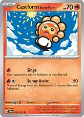 Castform Sunny Form #20