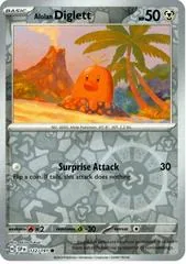 Alolan Diglett [Reverse Holo] #122