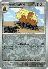 Alolan Dugtrio [Reverse Holo] #123