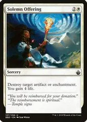 Solemn Offering [Foil]