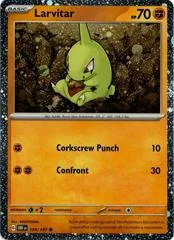 Larvitar [Cosmos Holo] #105