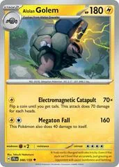 Alolan Golem [Reverse Holo] #46
