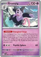 Grumpig [Reverse Holo] #63