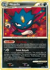 Weavile [Reverse Holo] #25